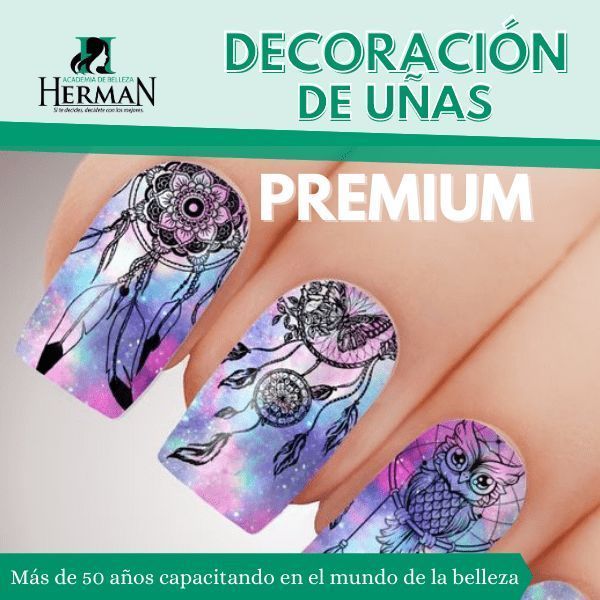 Reseña curso online de uñas Decoración de uñas premium Herman