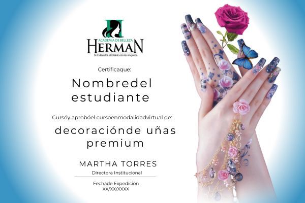 certificado-uñas-decoración-Academia-Herman
