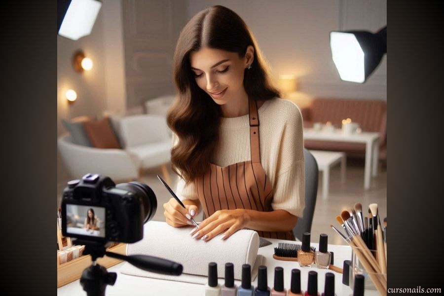 Guía para emprender como profesora de uñas y vender cursos online