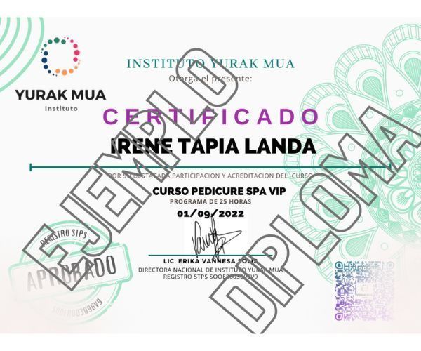Formación de pedicura en línea con certificado